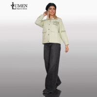 کت کتان کج راه 1220 کالکشن پوشاک لومِن(Lumen)