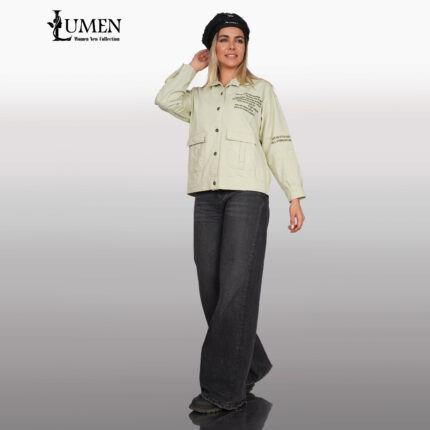 کت کتان کج راه 1220 کالکشن پوشاک لومِن(Lumen)