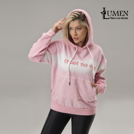 هودی کلاه دار سه نخ تو کرک تمام پنبه کد1231 (پک 4عددی)