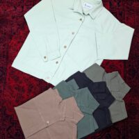 کت تک کتان میله‌ ای 1223 (پک 5عددی) لومِن