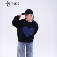 دورس یقه گرد سه نخ تو کرک تمام پنبه 1243 (پک 5عددی) لومِن