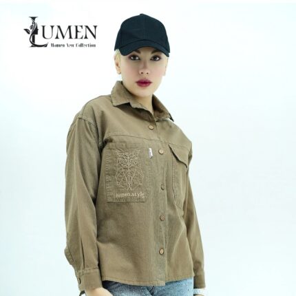 کت تک بغل چاک‌دار کتان میله‌ای 430گرم 1224 (پک 6عددی) لومِن