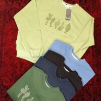 دورس یقه گرد سه نخ تو کرک تمام پنبه 1235 (پک 5عددی) لومِن