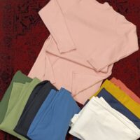 کفتان بلند کبریتی بغل چاک یقه سه سانت 1255 (پک 5عددی) لومِن