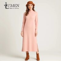 کفتان بلند کبریتی بغل چاک یقه سه سانت 1255 (پک 5عددی) لومِن