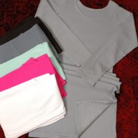 کفتان کبریتی بلند بغل چاک یقه گرد 1256 (پک 5عددی) لومِن